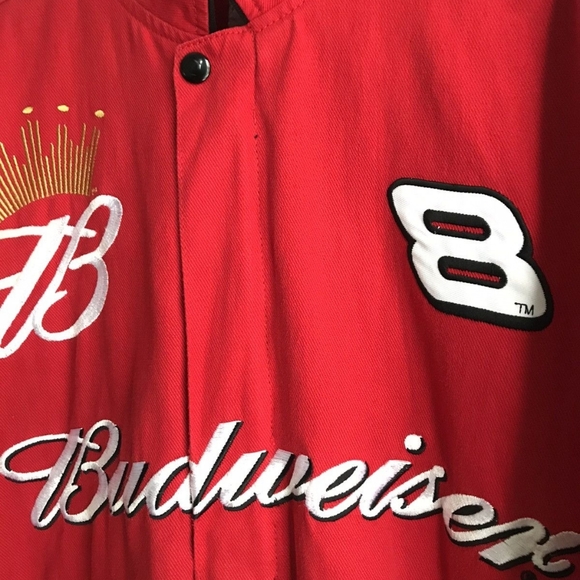 🔥NASCAR Budweiser Racing Jacket🔥 - Picture 3 of 5